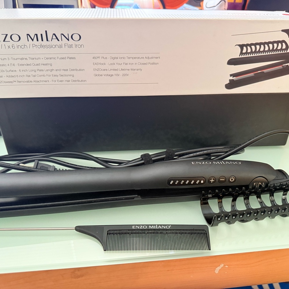 Black Professional Flat Iron